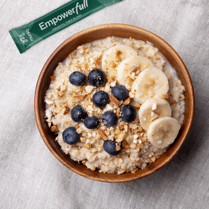 An oatmeal image for Empowerfull prebiotic fiber blend