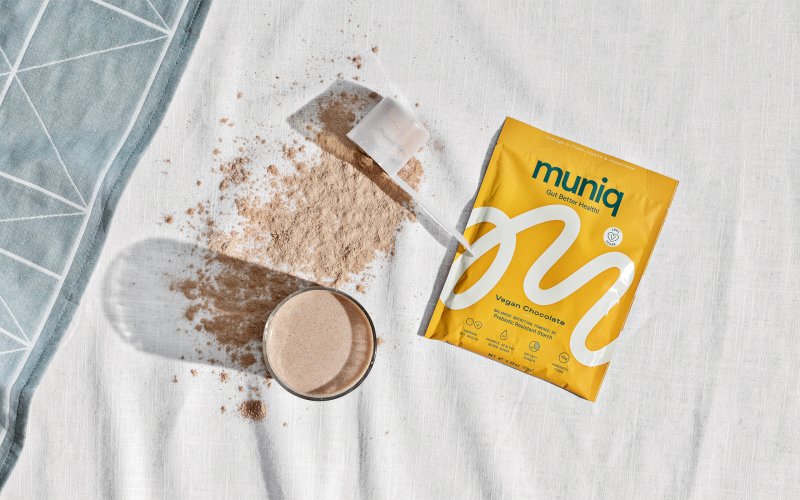 Muniq with powder